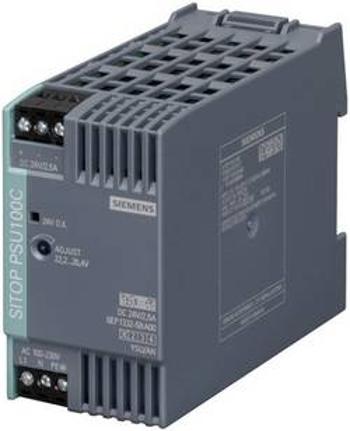 Zdroj na DIN lištu Siemens SITOP PSU100C, 24 V/DC, 2,5 A