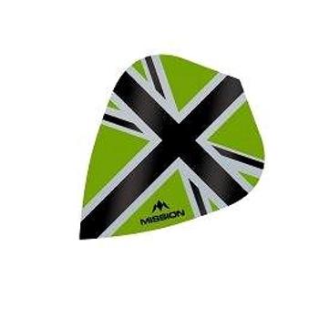 Mission Letky Alliance-X Union Jack - Green / Black F3114 (289321)