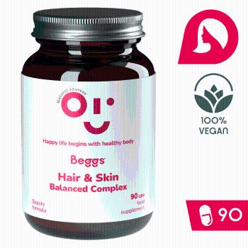 Beggs Balanced hair&skin COMPLEX (90 kapslí)