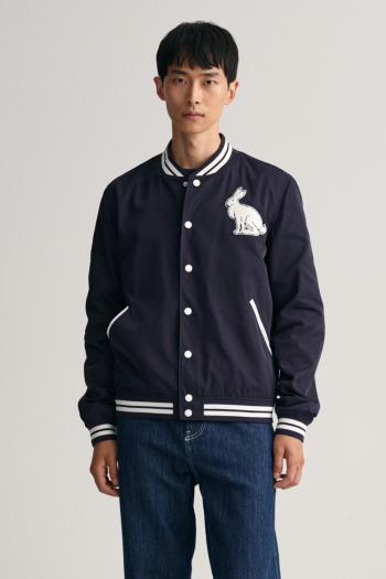 BUNDA GANT LNYC. VARSITY JACKET modrá XXL