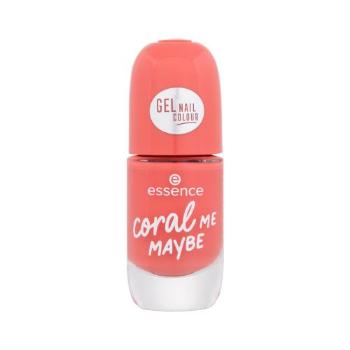 Essence Gel Nail Colour 8 ml lak na nehty pro ženy 52 coral ME MAYBE