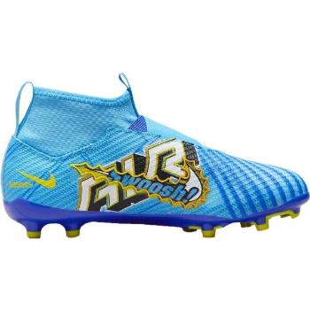 Nike JR MERCURIAL SUPERFLY 9 PRO KM FG/MG Dětské kopačky, modrá, velikost 37.5