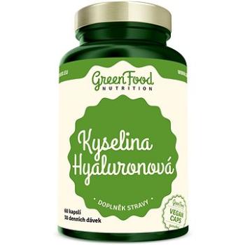 GreenFood Nutrition Kyselina Hyaluronová 60 kapslí (8594193922109)
