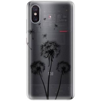 iSaprio Three Dandelions - black pro Xiaomi Mi 8 Pro (danbl-TPU-Mi8pro)