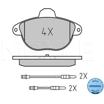 MEYLE Brzdové destičky přední (0252314617/W)