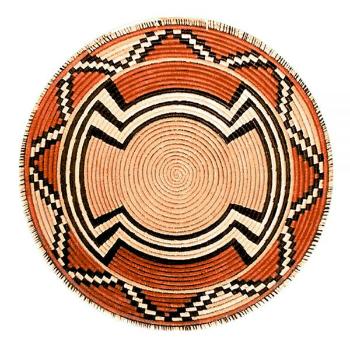 Oriental Weavers koberce Kusový koberec Zoya 728 R kruh - 80x80 (průměr) kruh cm Oranžová