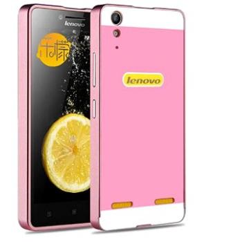 OEM Hliníkový kryt SHINY pro Lenovo A6000 / K3 - Růžový (1161PINK)