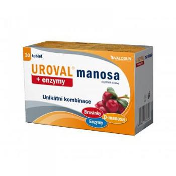 Walmark Uroval Manosa + enzymy 30 tablet