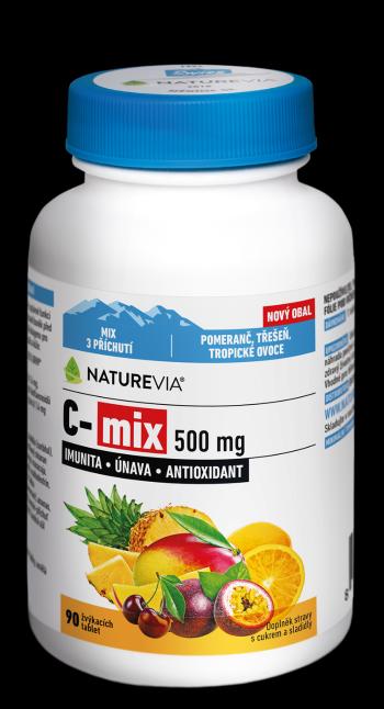 NatureVia Vitamín C-MIX 500 mg 90 tablet