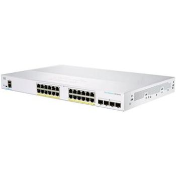 CISCO CBS350 Managed 24-port GE, PoE, 4x10G SFP+ (CBS350-24P-4X-EU)