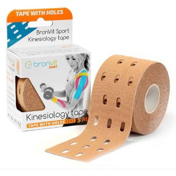 BronVit SPORT KINESIO TAPE Kinesio tejp, béžová, velikost