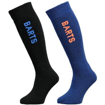 BARTS BASIC SOCK 2 PACK KIDS 2 páry dětských ponožek na lyže, černá, velikost