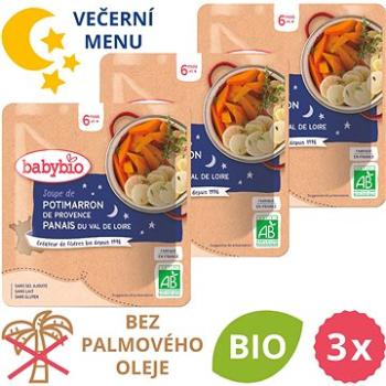 BABYBIO Dýňová polévka s pastinákem 3× 190 g (BABY11817s)