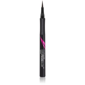 Maybelline Master Precise tekuté oční linky odstín 001 Forest 1 g