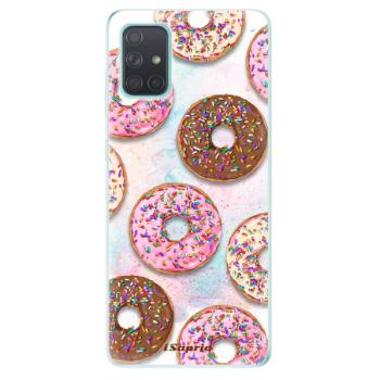 Odolné silikonové pouzdro iSaprio - Donuts 11 - Samsung Galaxy A71