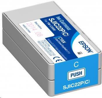 Epson cartridge, cyan