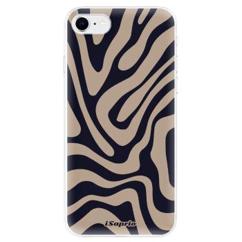 Odolné silikonové pouzdro iSaprio - Zebra Black - iPhone SE 2020