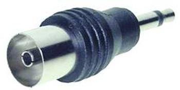 Adaptér jack jack zástrčka 3,5 mm - koaxiální zásuvka TRU COMPONENTS 1559823, mono, pólů 2, 1 ks