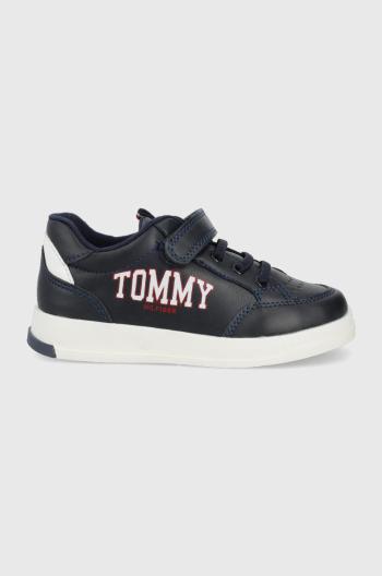 Dětské sneakers boty Tommy Hilfiger tmavomodrá barva
