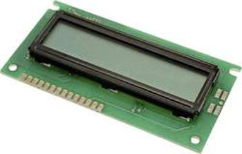 LCD displej LUMEX LCM-S01602DSR/B LCM-S01602DSR/B, (š x v x h) 44 x 8.8 x 84 mm, zelená