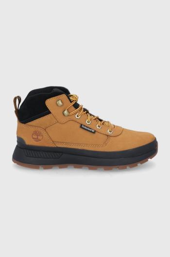 Boty Timberland Field Trekker Mid pánské, hnědá barva, TB0A1ZQH2311