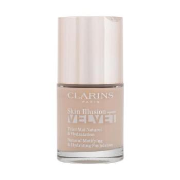Clarins Skin Illusion Velvet 30 ml make-up pro ženy 103N na smíšenou pleť; na mastnou pleť; na dehydratovanou pleť