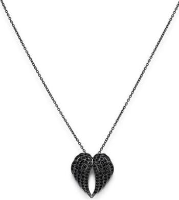 Amen Originální stříbrný náhrdelník se zirkony Angels CLWH3NN