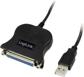 Adaptér LogiLink USB 1.1/D-SUB, černý, 1,8 m