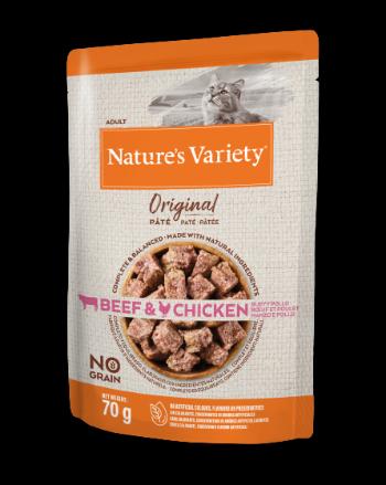 Nature's Variety Original pro kočky s hovězím a kuřetem 70 g