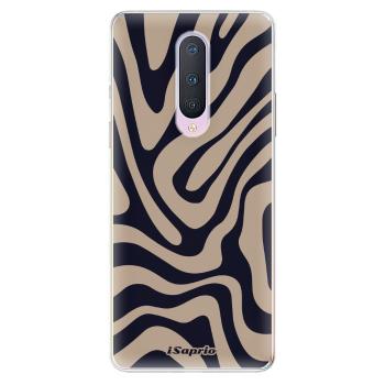 Odolné silikonové pouzdro iSaprio - Zebra Black - OnePlus 8