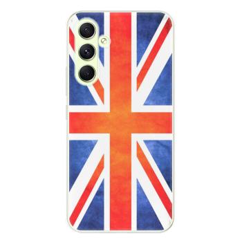 Odolné silikonové pouzdro iSaprio - UK Flag - Samsung Galaxy A54 5G