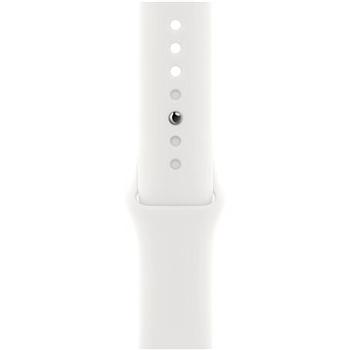 Apple Watch 45mm bílý sportovní řemínek (MP7F3ZM/A)