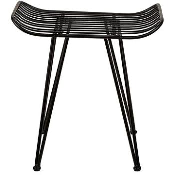 Villa Collection Kovový sedák/stolek Black 41 cm (341358)