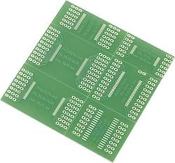 SMD adaptér epoxid TRU COMPONENTS SU520911, (d x š) 72.5 mm x 72.5 mm, tloušťka 35 µm, RM 0.40 mm, 0.50 mm, 0.50 mm, 0.65 mm, 0.80 mm, 1.27 mm, 1 ks