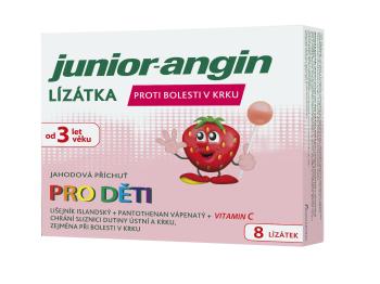 Junior-angin Lízátka pro děti 8 ks