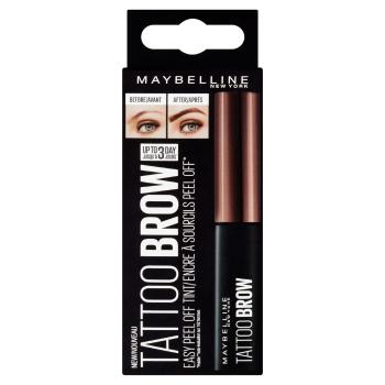 Maybelline Brow Tattoo Dark Brown barva na obočí 4,6 g