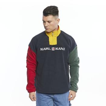 Sweatshirt Karl Kani Retro Block Troyer navy/red/green/yellow - L