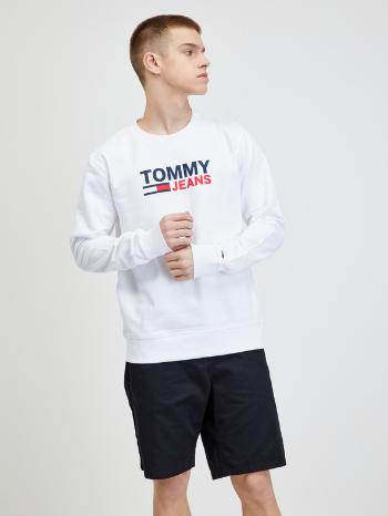 Tommy Jeans Mikina Bílá