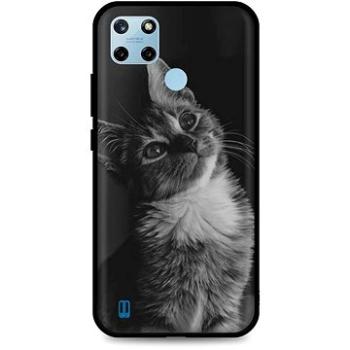 TopQ Kryt Realme C25Y silikon Cute Cat 70510 (Sun-70510)