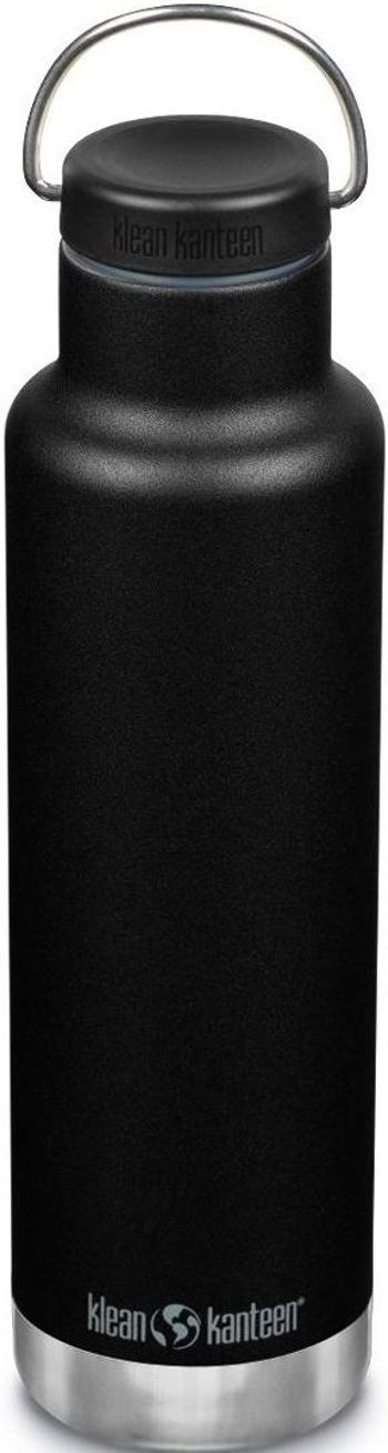 Klean Kanteen Insulated Classic w/Loop Cap - Black 592 ml uni