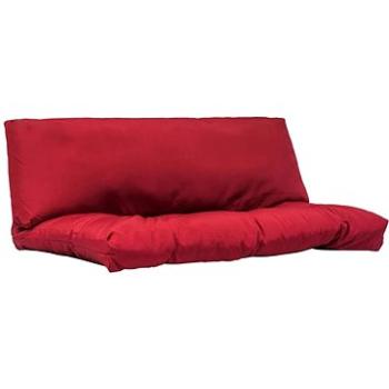 Podušky na paletový nábytek 2 ks červené polyester (44654)