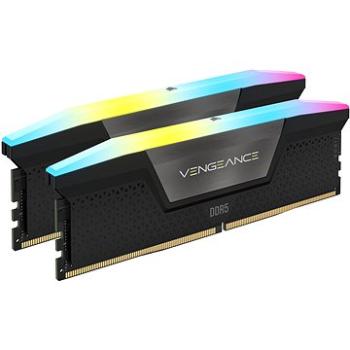 Corsair 48GB KIT DDR5 5200MHz CL38 Vengeance RGB Black (CMH48GX5M2B5200C38)