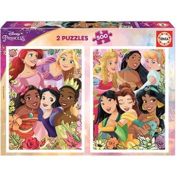 Educa Puzzle Disney princezny 2x500 dílků (19253)