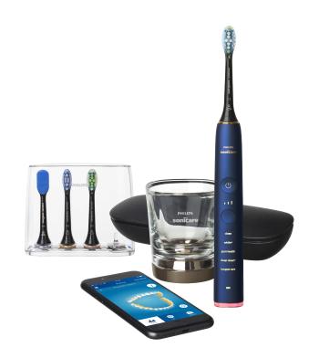 Philips Sonicare DiamondClean SMART Lunar Blue HX9954/57, sonický kartáček