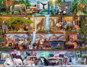 RAVENSBURGER Puzzle Království divokých zvířat 2000 dílků