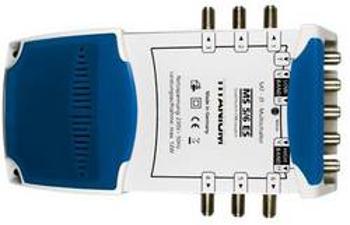 Rozdělovač satelitního signálu Smart MS 5/6 ES Vstupy (vícenásobný spínač): 5 (4 SAT/1 terestrický) Počet účastníků: 6 Quad-LNB