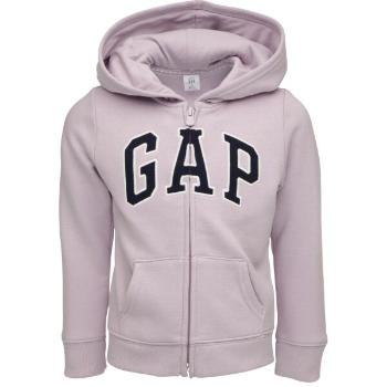 GAP LOGO FULLZIP Dívčí mikina, fialová, velikost