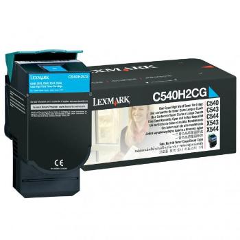 LEXMARK C540 (C540H2CG) - originální toner, azurový, 2000 stran