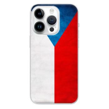 Odolné silikonové pouzdro iSaprio - Czech Flag - iPhone 15 Pro