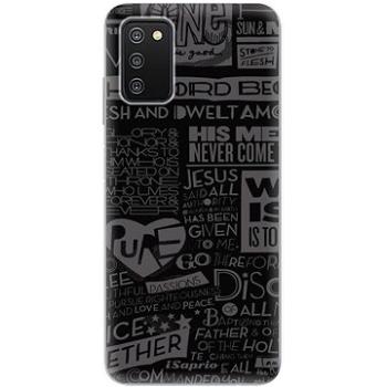 iSaprio Text 01 pro Samsung Galaxy A03s (text01-TPU3-A03s)